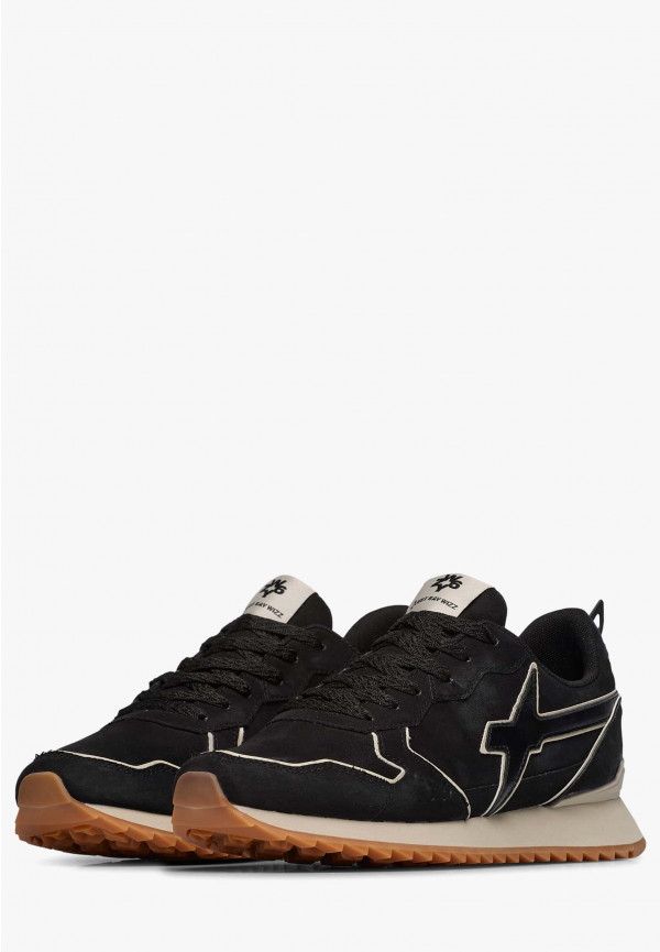 W6yz Sneakers in suede Nero -JET-M Spedizione Gratuita