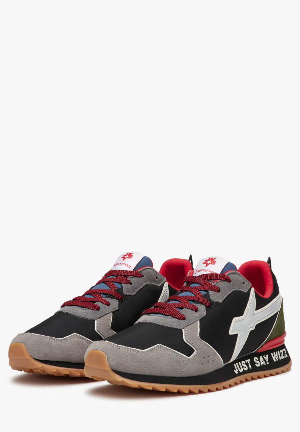 W6yz Sneakers in tessuto tecnico e suede Grigio -JET-M Promozione Limitata