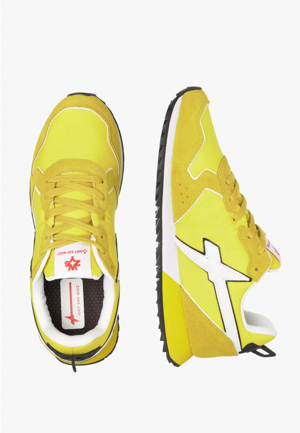 W6yz Sneakers in tessuto tecnico e suede Giallo -JET-M Convenienza