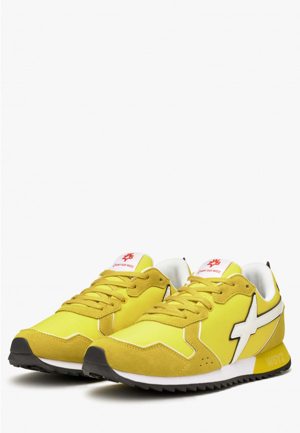 W6yz Sneakers in tessuto tecnico e suede Giallo -JET-M Convenienza