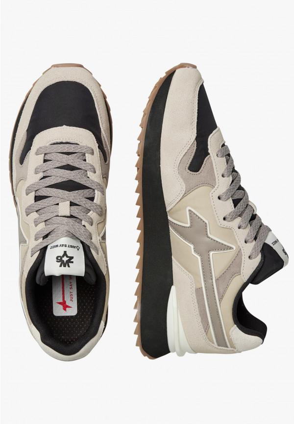 W6yz Sneakers in tessuto tecnico e suede Beige -YAK-M Online