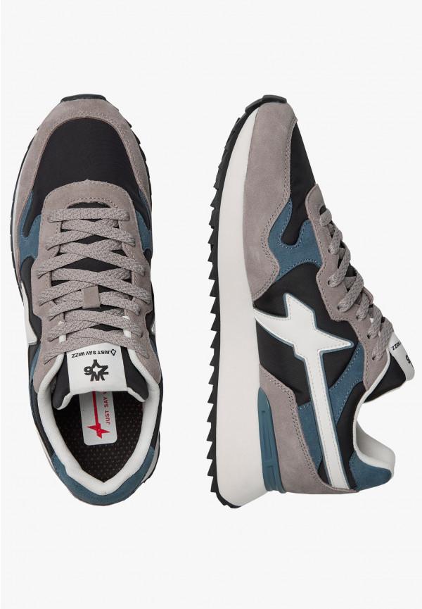W6yz Sneakers in tessuto tecnico e suede Grigio -YAK-M Offerte