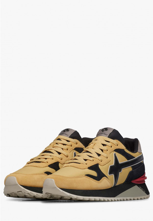 W6yz Sneakers in tessuto tecnico e suede Zucca -YAK-M I Più Venduti
