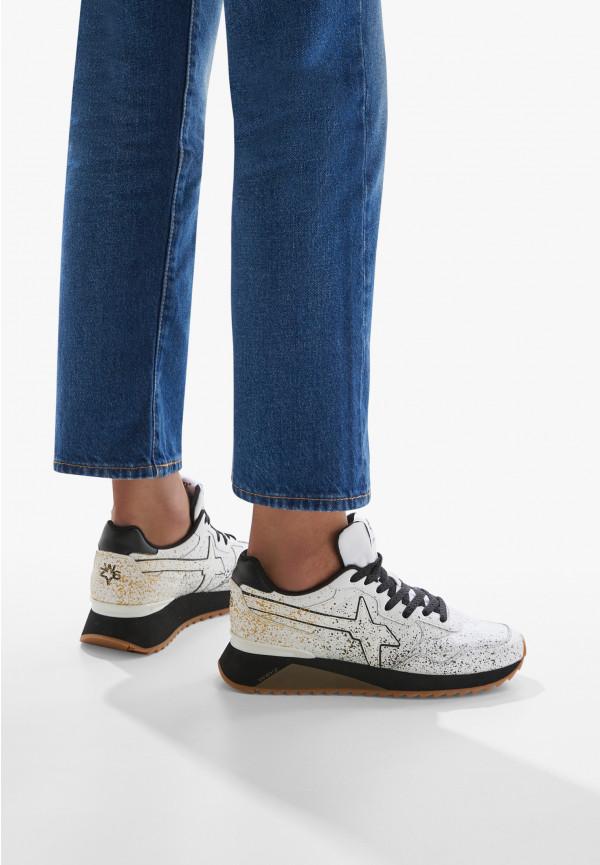 W6yz Sneakers in ecopelle Bianco -YAK-M Negozio