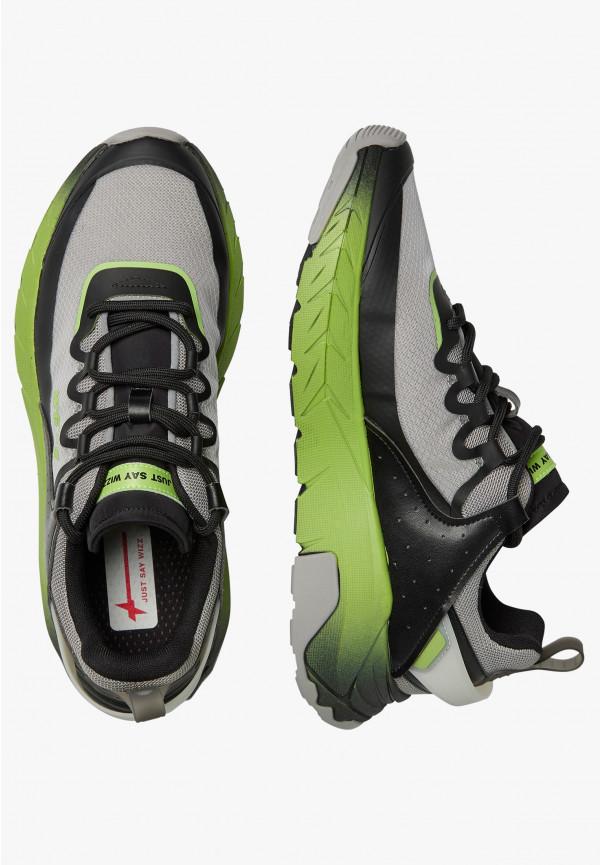 W6yz Sneakers in ecopelle e tessuto tecnico Grigio -WILL-M Vendita