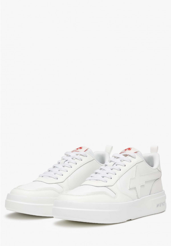 W6yz Sneakers in pelle Bianco -BOND-UNI Soddisfazione Garantita