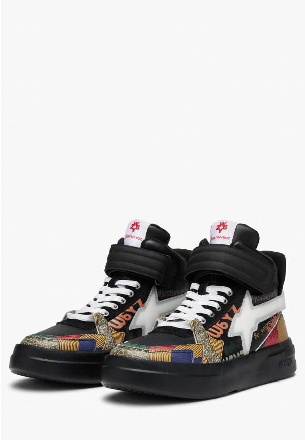 W6yz Sneakers alla caviglia in pelle Nero -Q-UNI Promozione Limitata