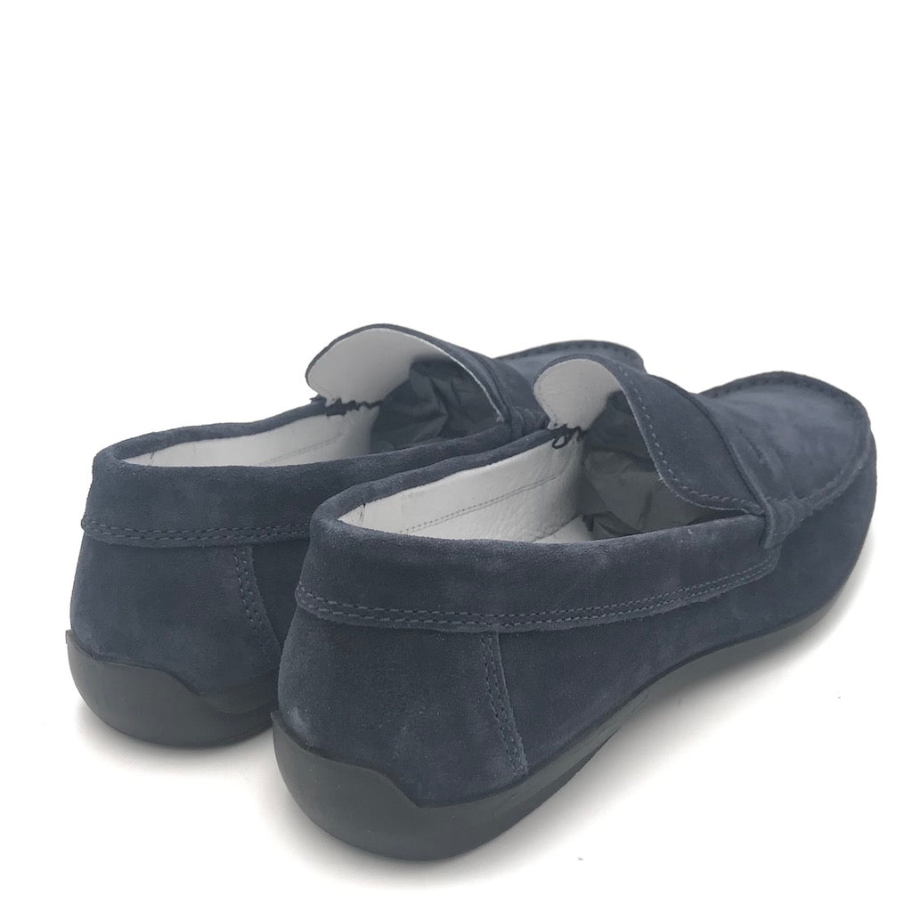 Zulian Calzature Mocassino Luke blu In Saldo
