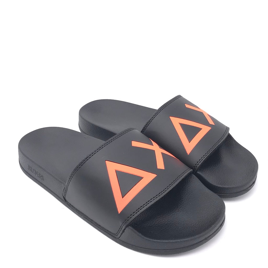 Zulian Calzature Ciabatta Slipper logo nera Moda