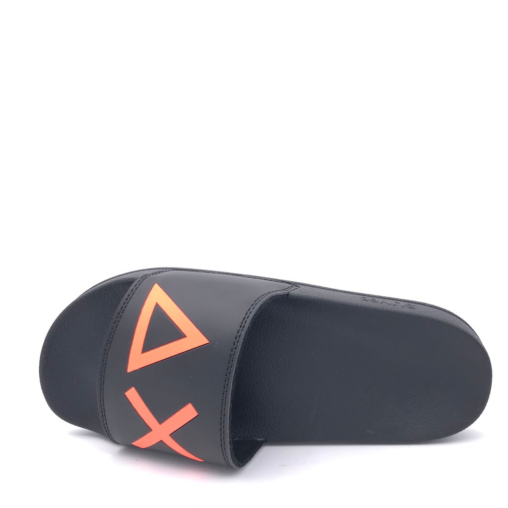 Zulian Calzature Ciabatta Slipper logo nera Moda