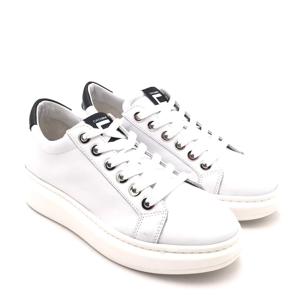 Zulian Calzature Sneakers Basic bianca Vendita