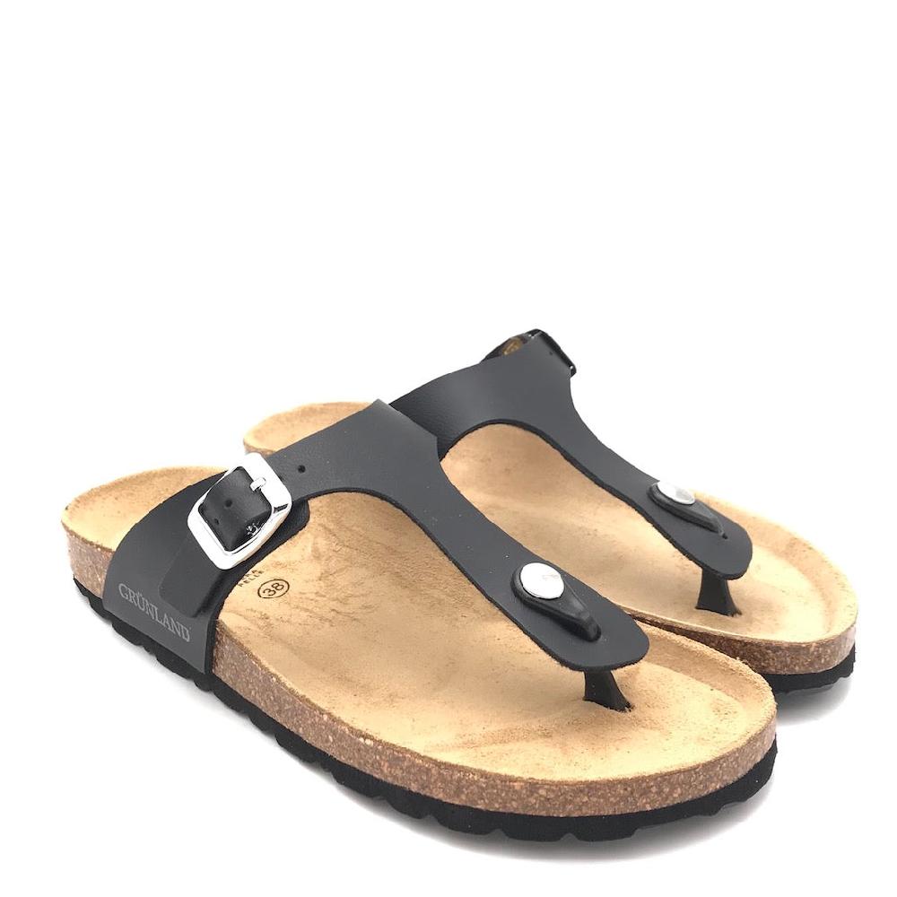 Zulian Calzature Ciabatta Sara infradito nera Pezzi Unici
