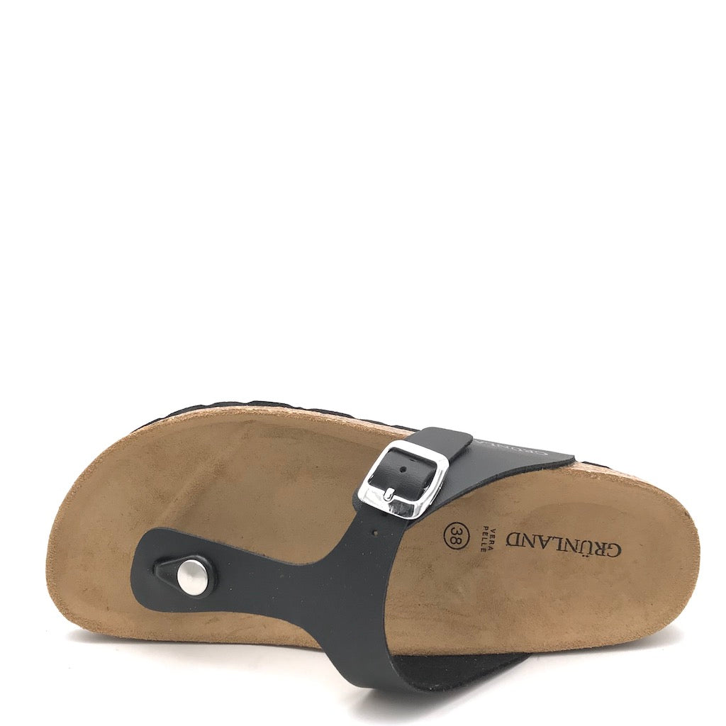 Zulian Calzature Ciabatta Sara infradito nera Pezzi Unici