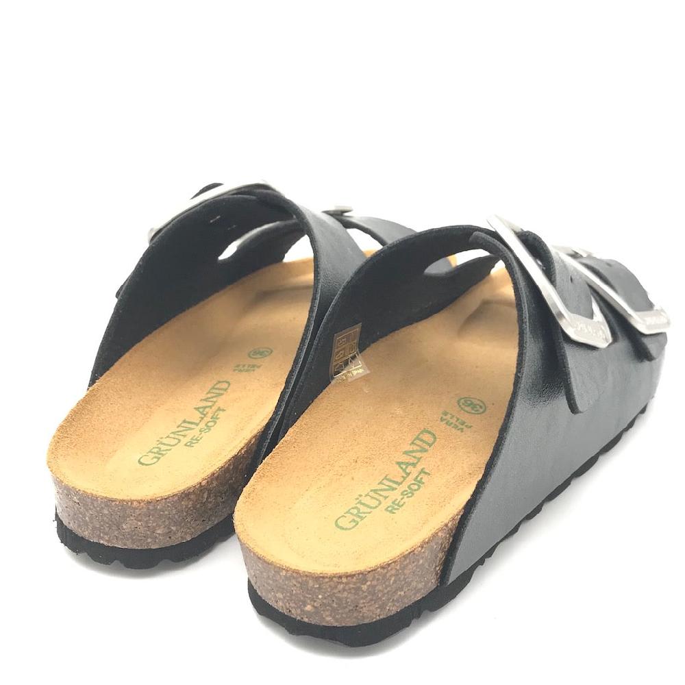Zulian Calzature Ciabatta Sara doppia fibbia nero Acquista Ora