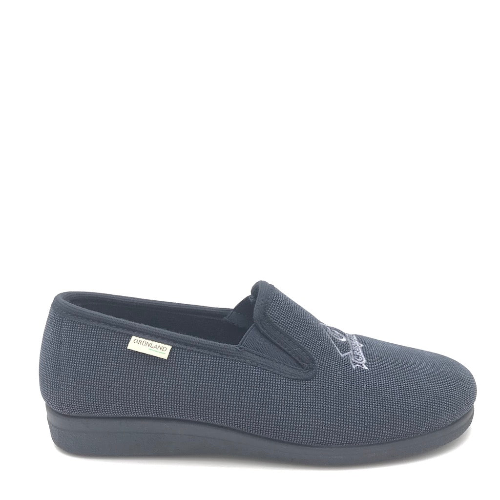 Zulian Calzature Pantofola Ezio blu