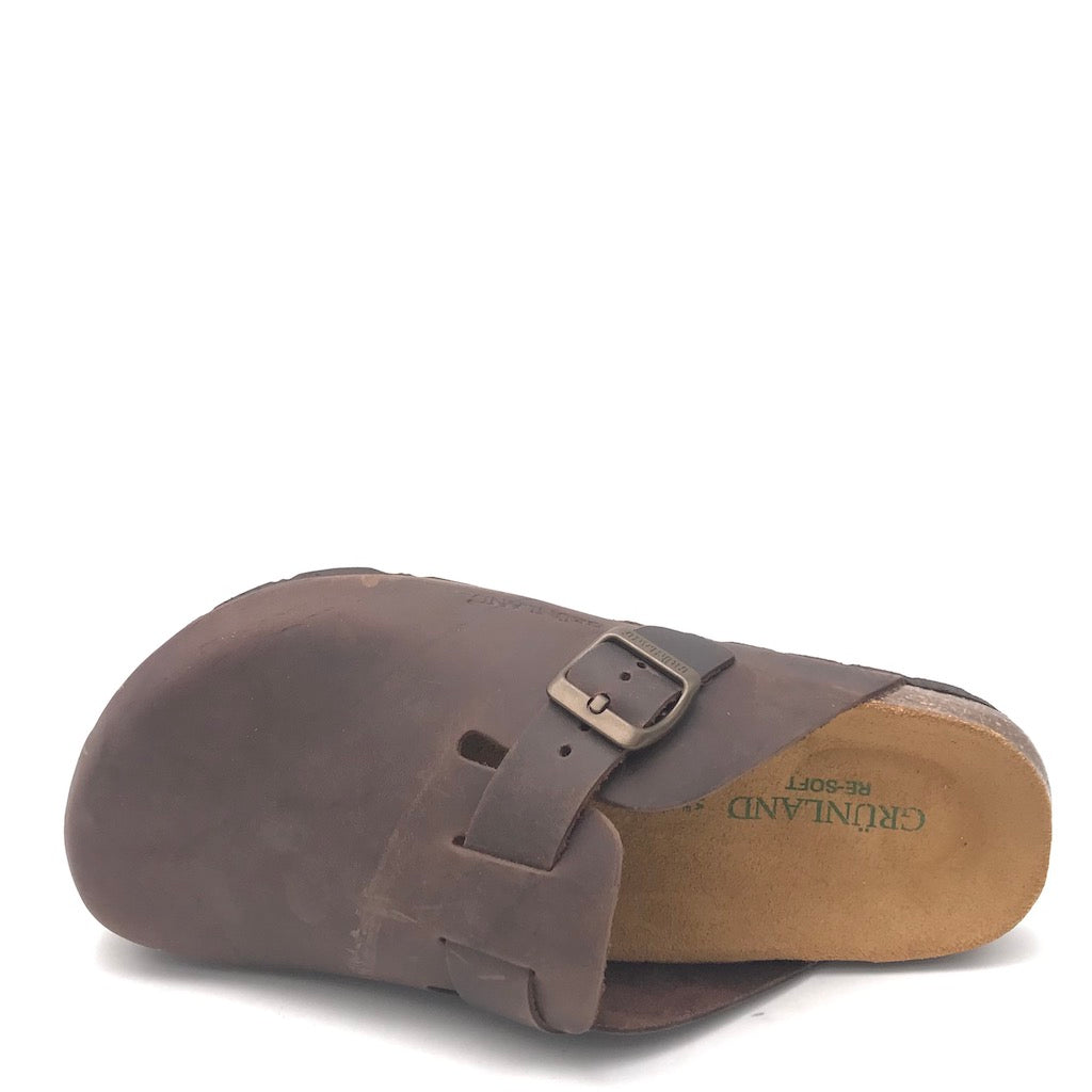 Zulian Calzature Ciabatta chiusa Bobo mogano Only for today