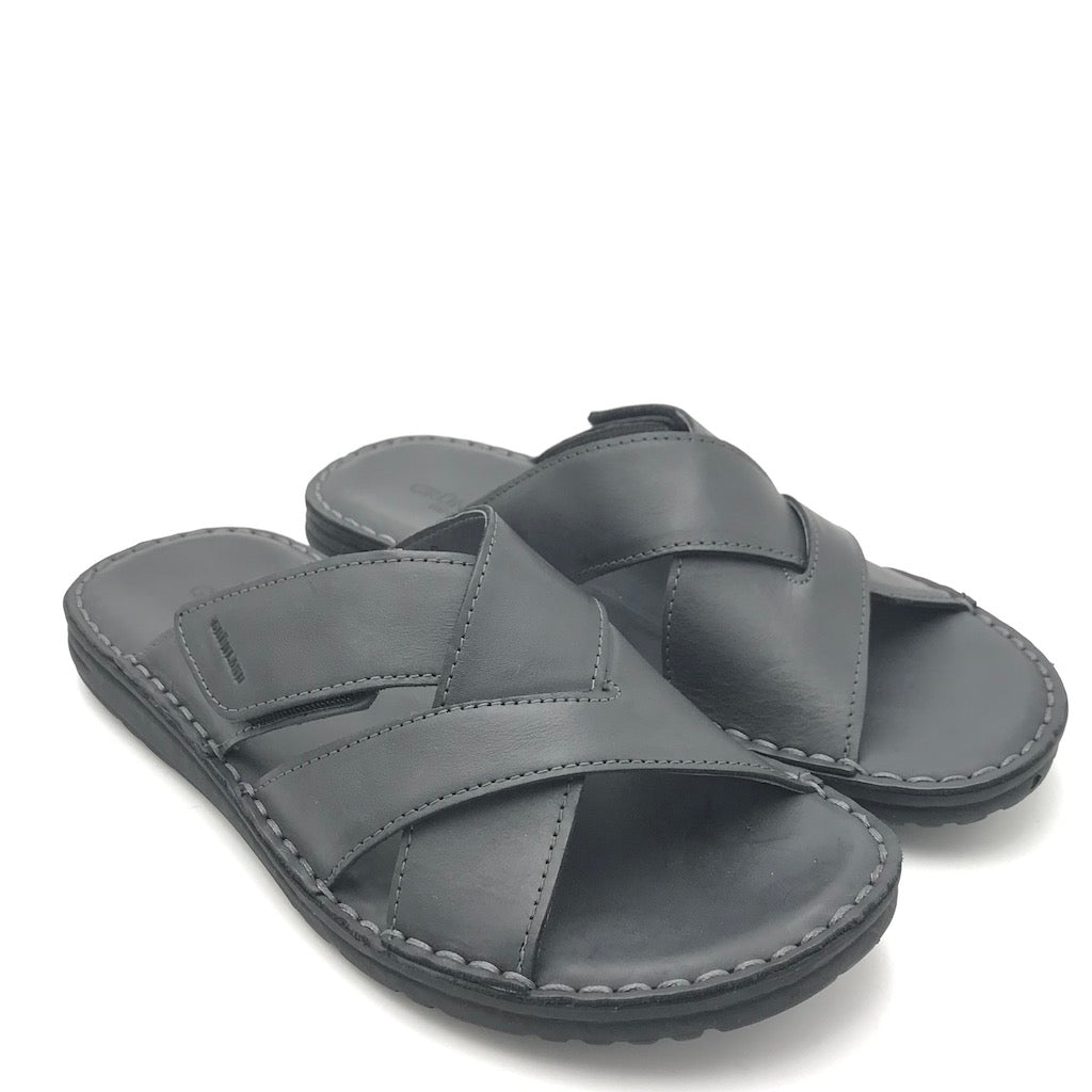Zulian Calzature Ciabatta Lapo nero Saldi Di Fabbrica