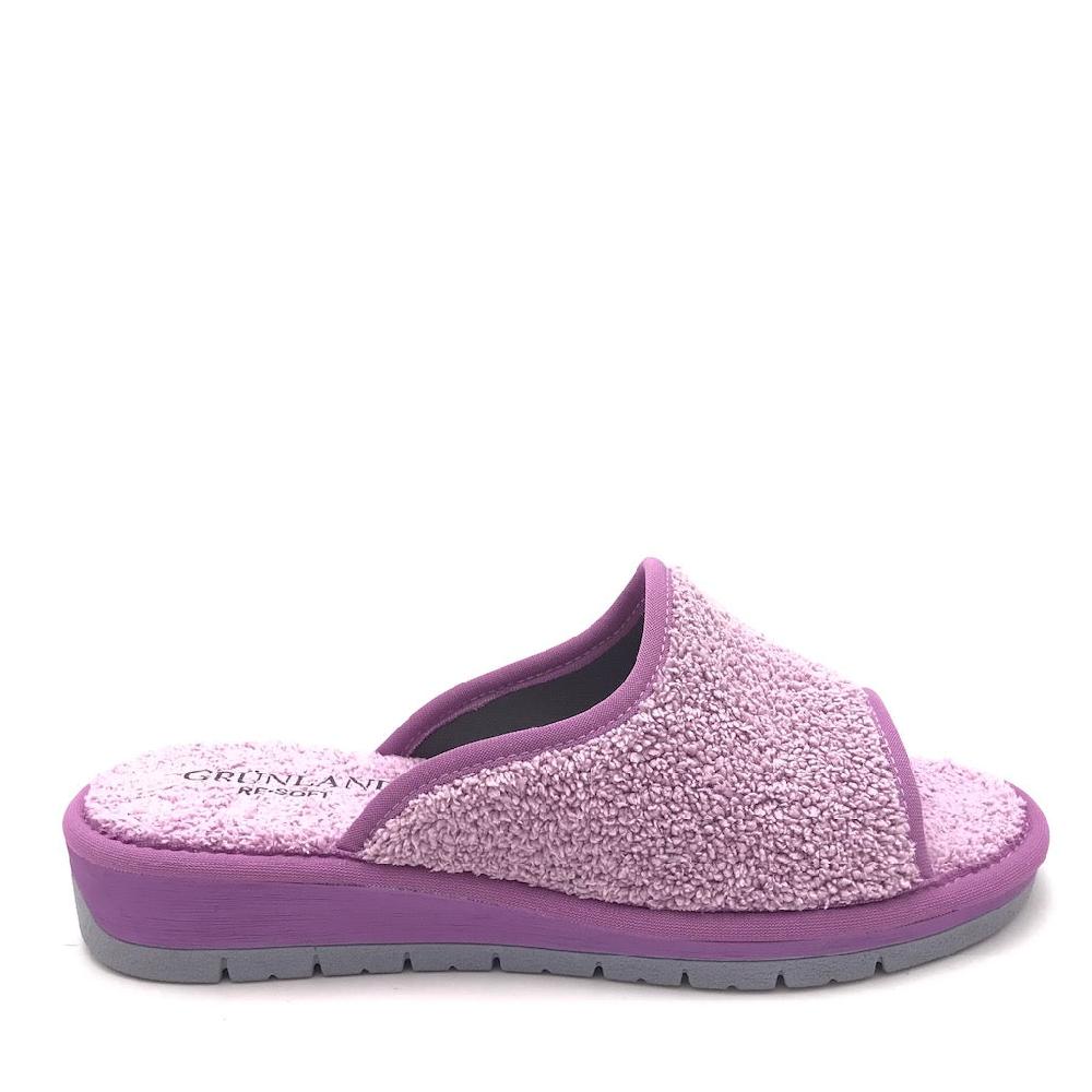 Zulian Calzature Ciabatta Dola spugna lilla