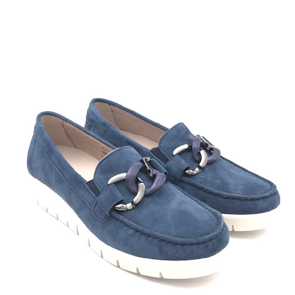 Zulian Calzature Mocassino Tafa blu Qualità
