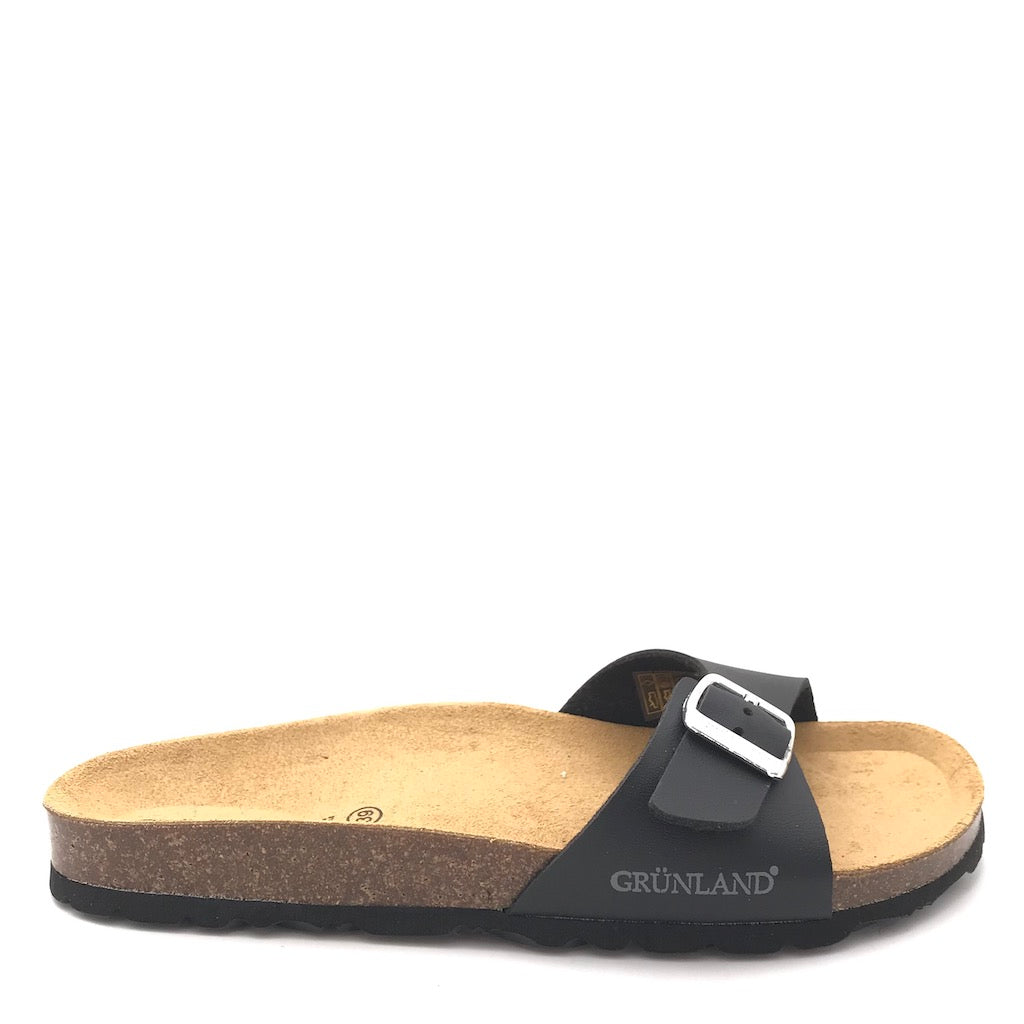 Zulian Calzature Ciabatta Sara fascia nera