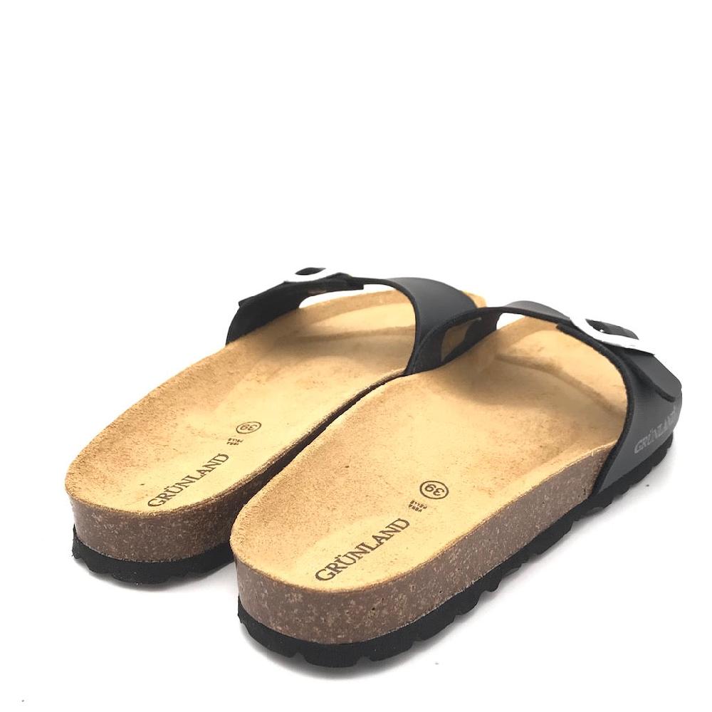 Zulian Calzature Ciabatta Sara fascia nera Pezzi Unici