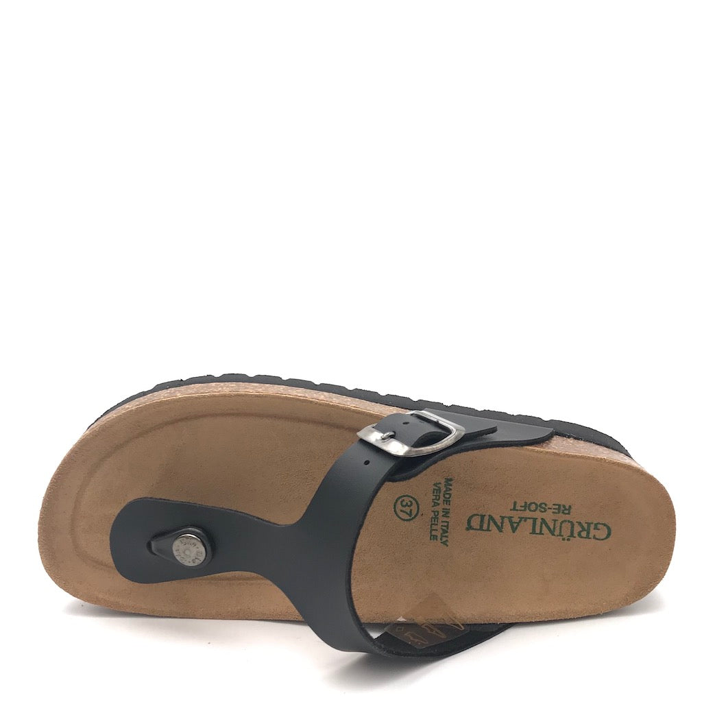 Zulian Calzature Ciabatta Hola infradito nero Qualità Garantita
