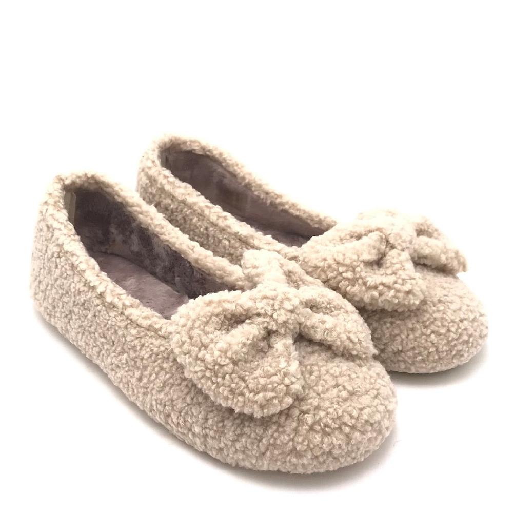 Zulian Calzature Pantofola Glov beige Sconto