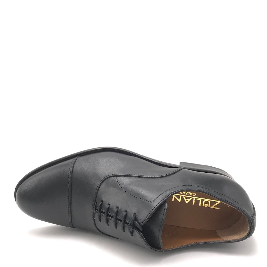 Zulian Calzature Stringata classica nera Moda