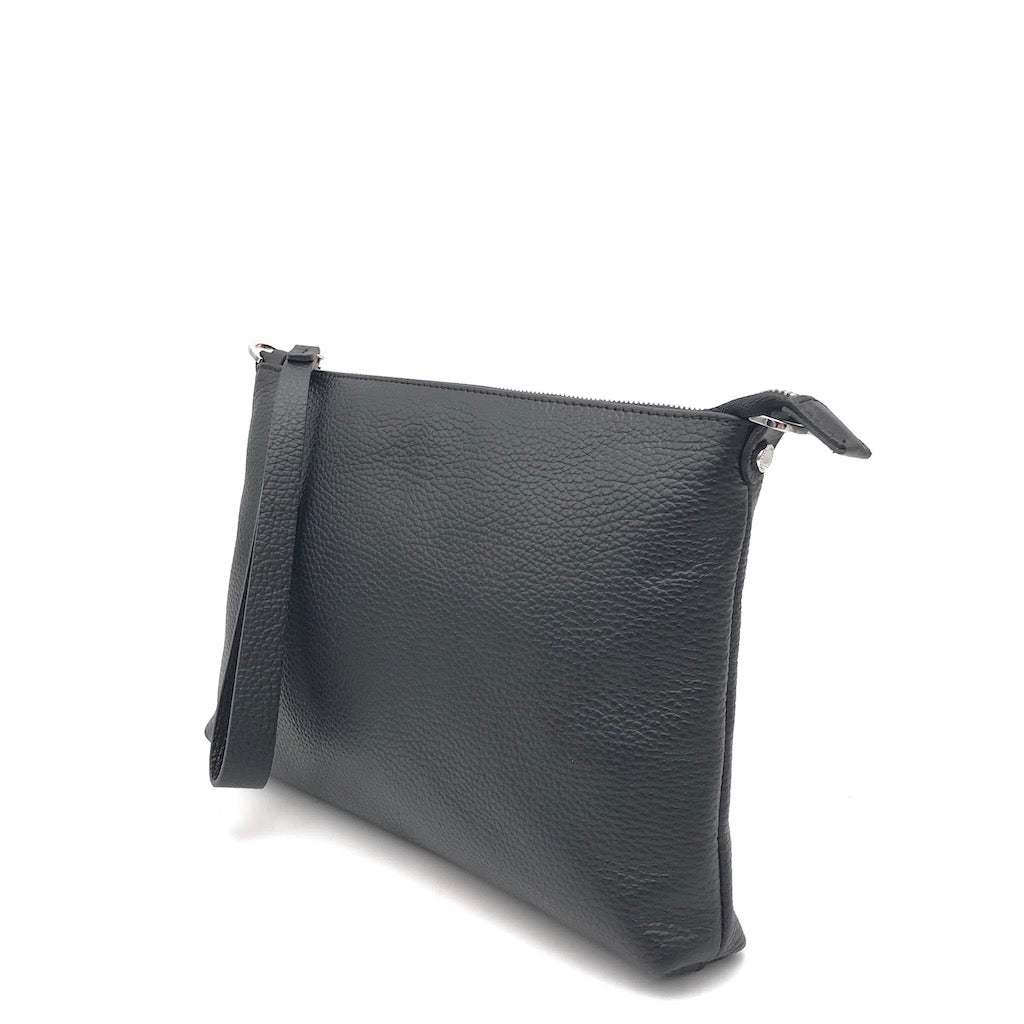 Zulian Calzature Pochette Jana nera Italia