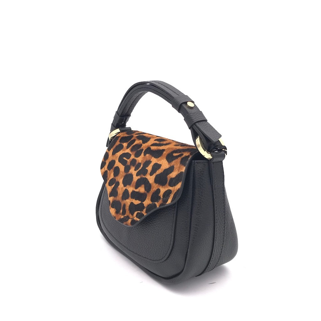 Zulian Calzature Borsa Cecilia leo nera Spedizione gratuita