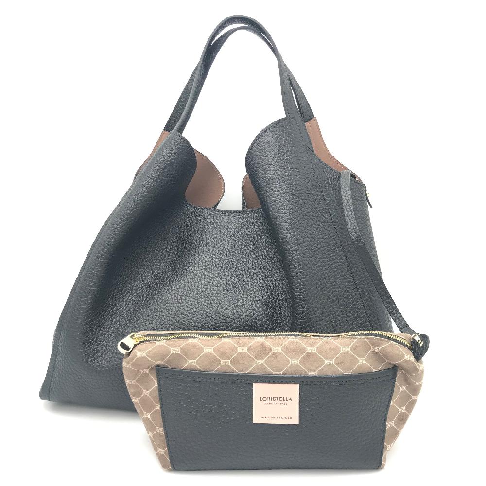 Zulian Calzature Borsa a spalla Serena nera Pezzi Unici