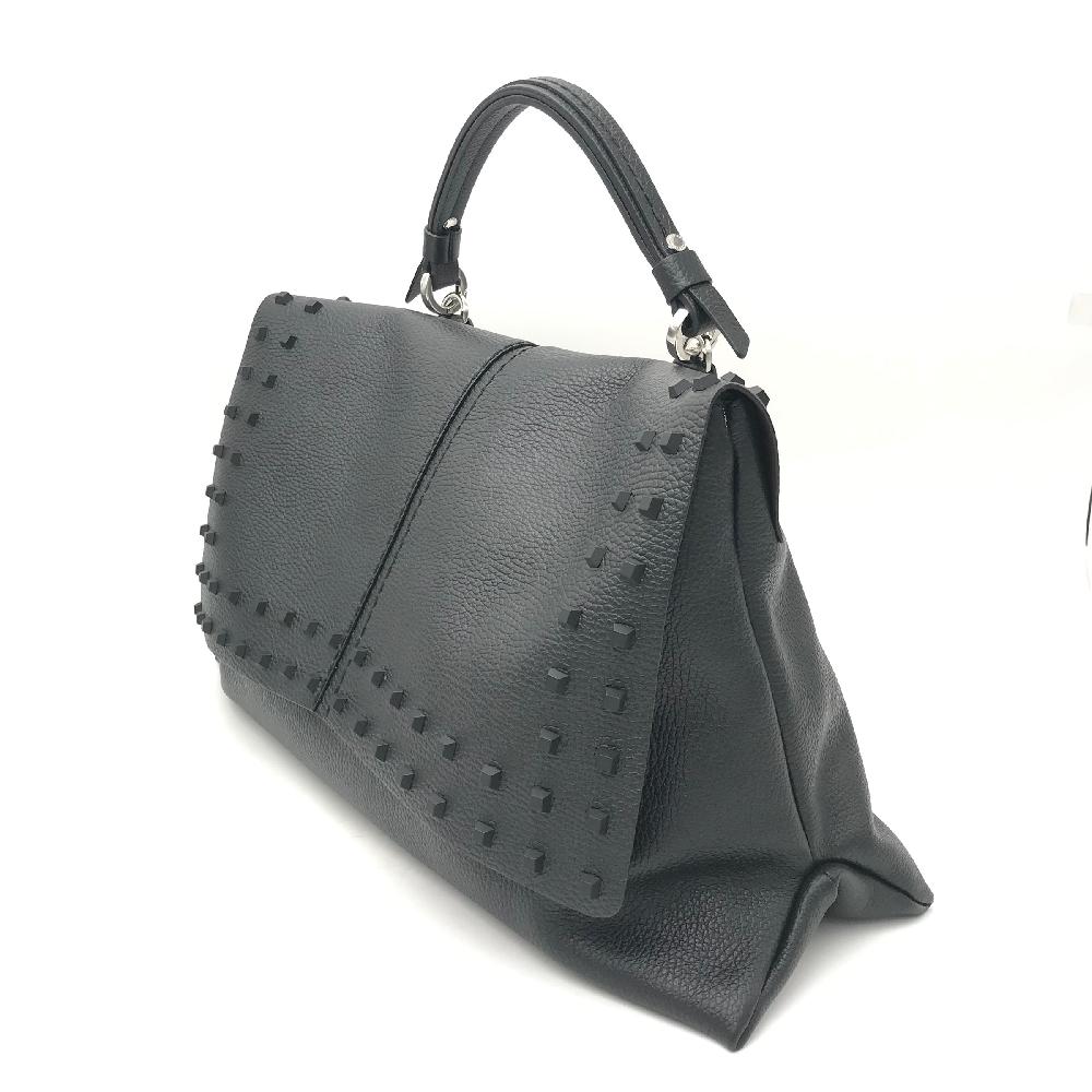Zulian Calzature Borsa Kendal large nera borchie Offerta