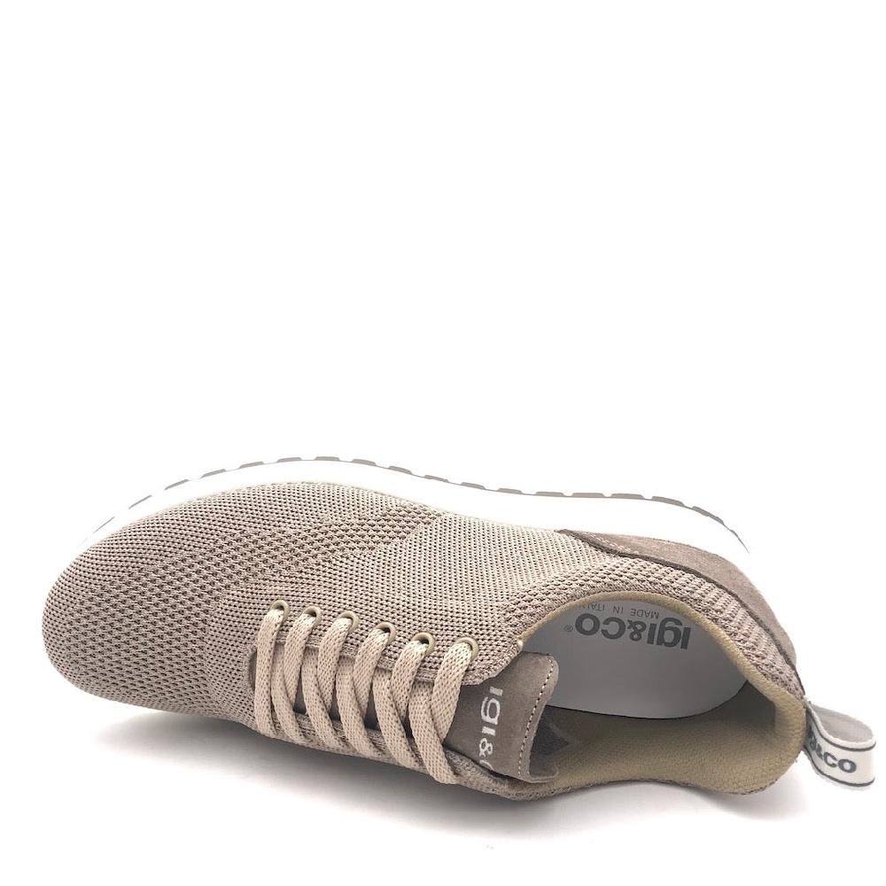 Zulian Calzature Sneakers Saro beige Vendita Calda