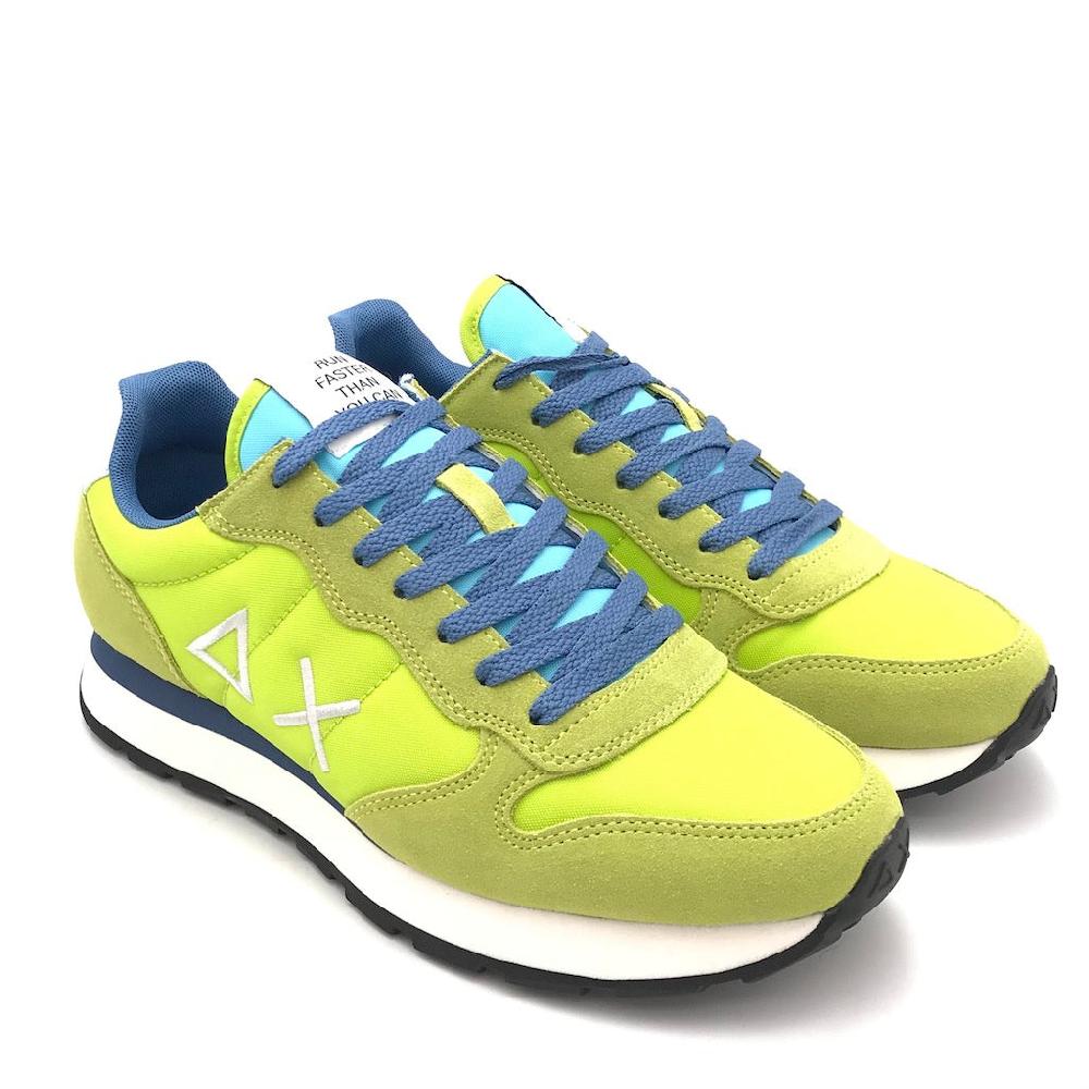 Zulian Calzature Sneakers Tom solid lime Vendita Economica