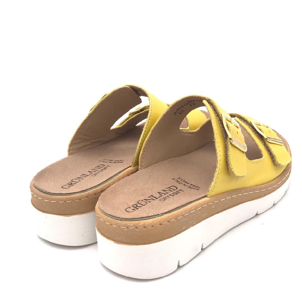 Zulian Calzature Ciabatta Moll giallo ocra Moda