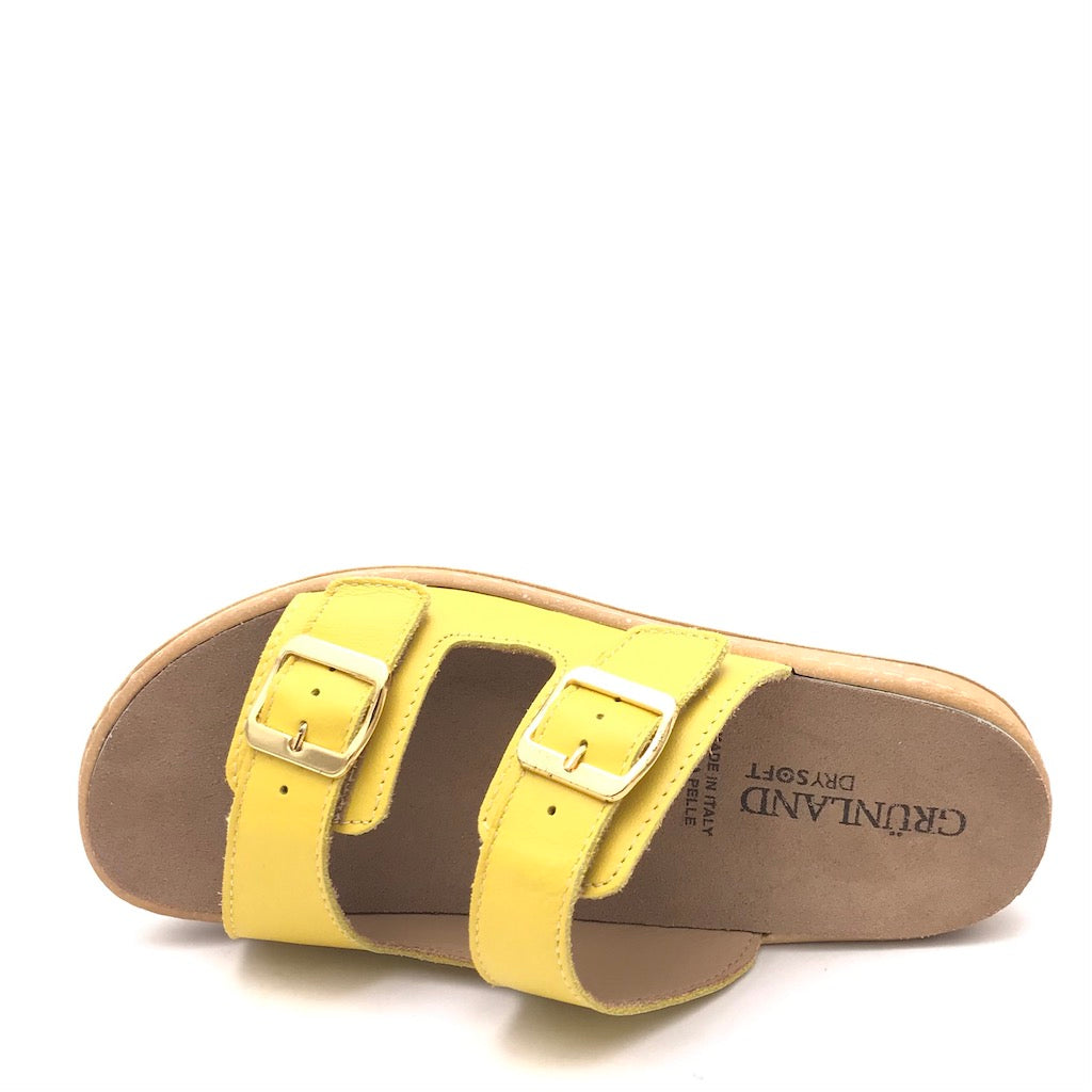 Zulian Calzature Ciabatta Moll giallo ocra Moda