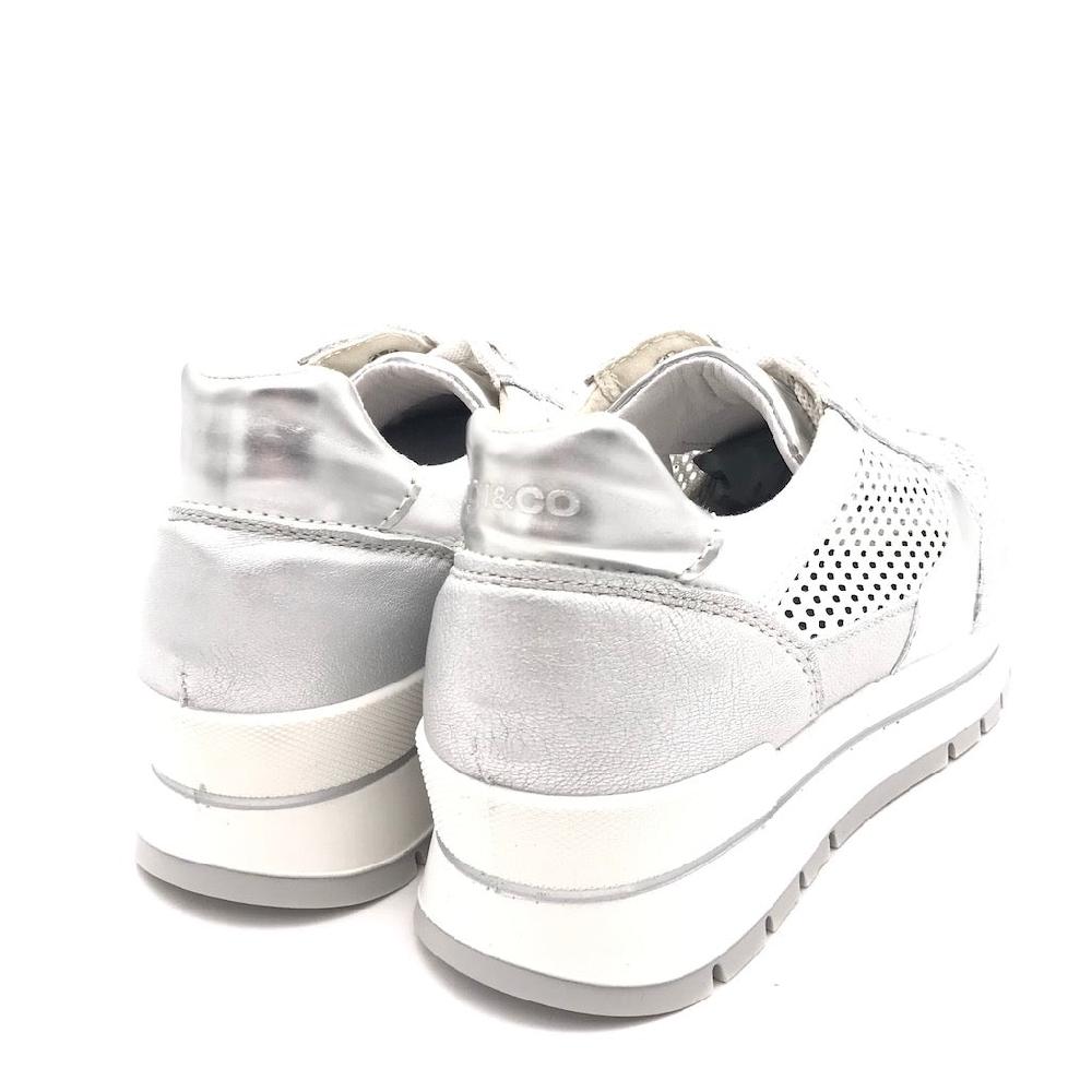 Zulian Calzature Sneakers Anisia argento Nuovo