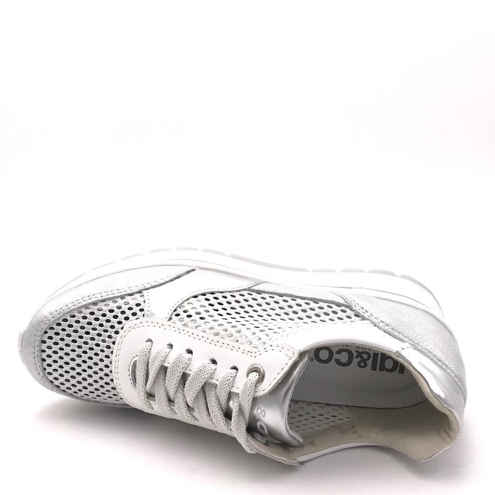 Zulian Calzature Sneakers Anisia argento Nuovo