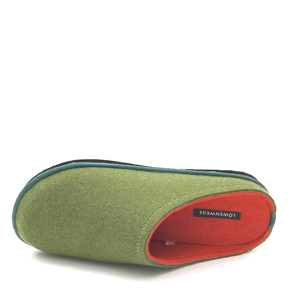 Zulian Calzature Ciabatta Easy bicolor muschio-arancione Novità