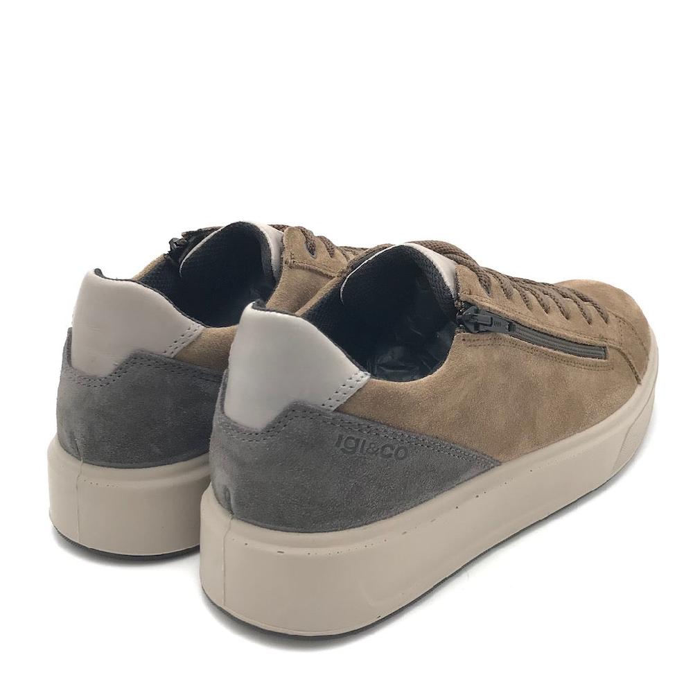 Zulian Calzature Sneakers Sten sesamo-antracite I Più Venduti
