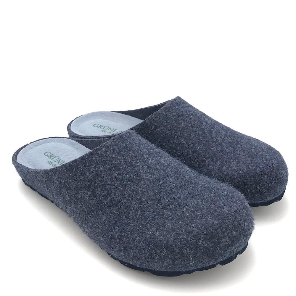 Zulian Calzature Ciabatta Pamo blu-indaco Italia