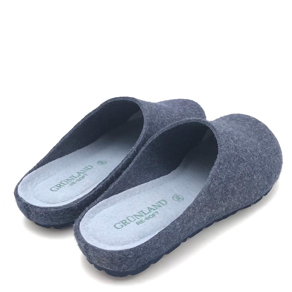 Zulian Calzature Ciabatta Pamo blu-indaco Italia