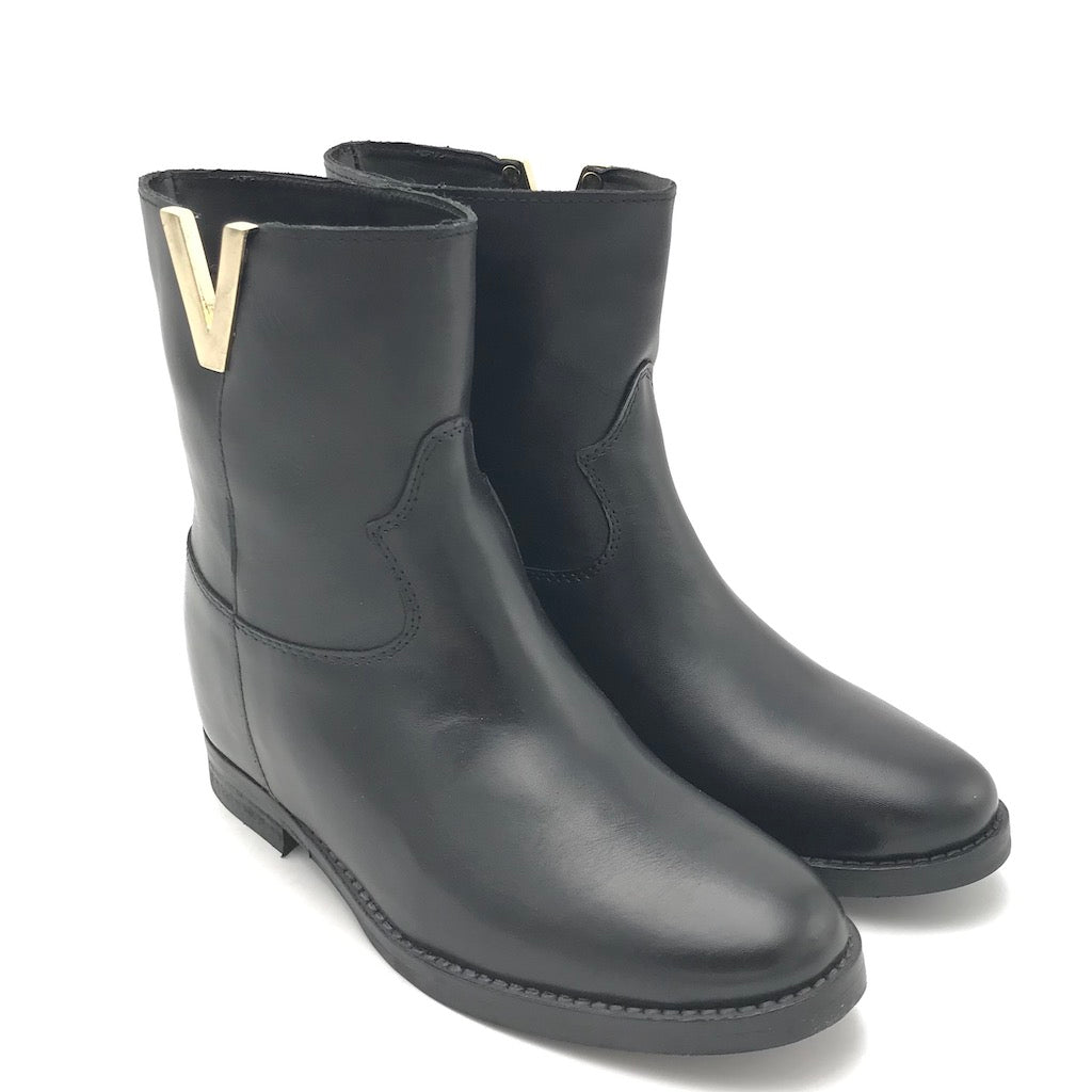 Zulian Calzature Tronchetto Roma nero In Linea