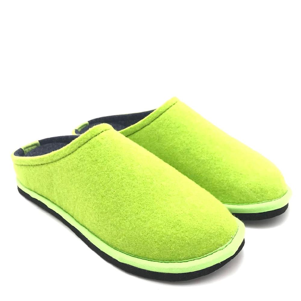 Zulian Calzature Ciabatta Easy bicolor verde fluo-blu Qualità Garantita