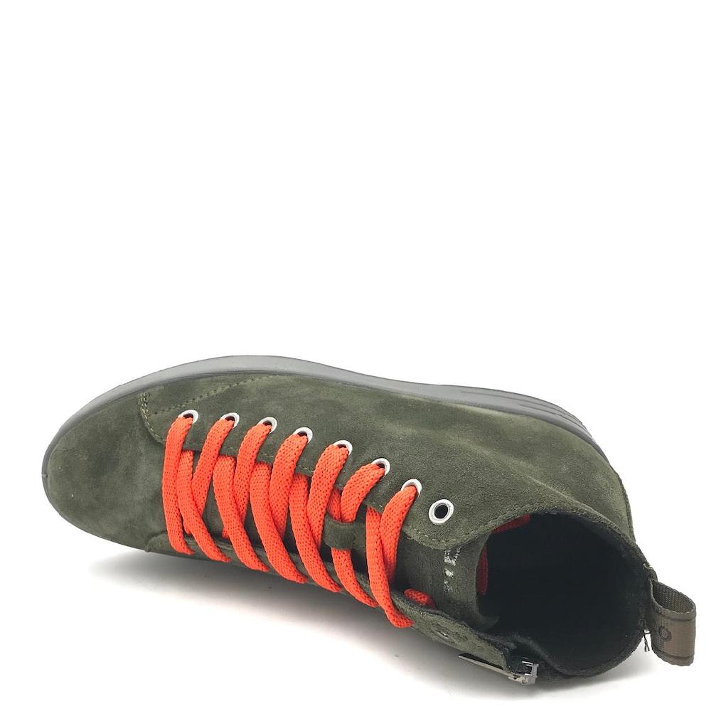Zulian Calzature Sneakers Alina verde scuro Prezzo Ridotto