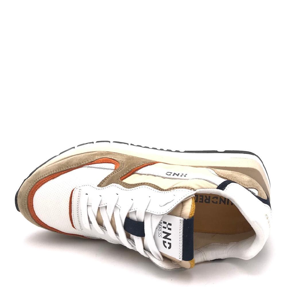 Zulian Calzature Sneakers running bianco-panna Outlet