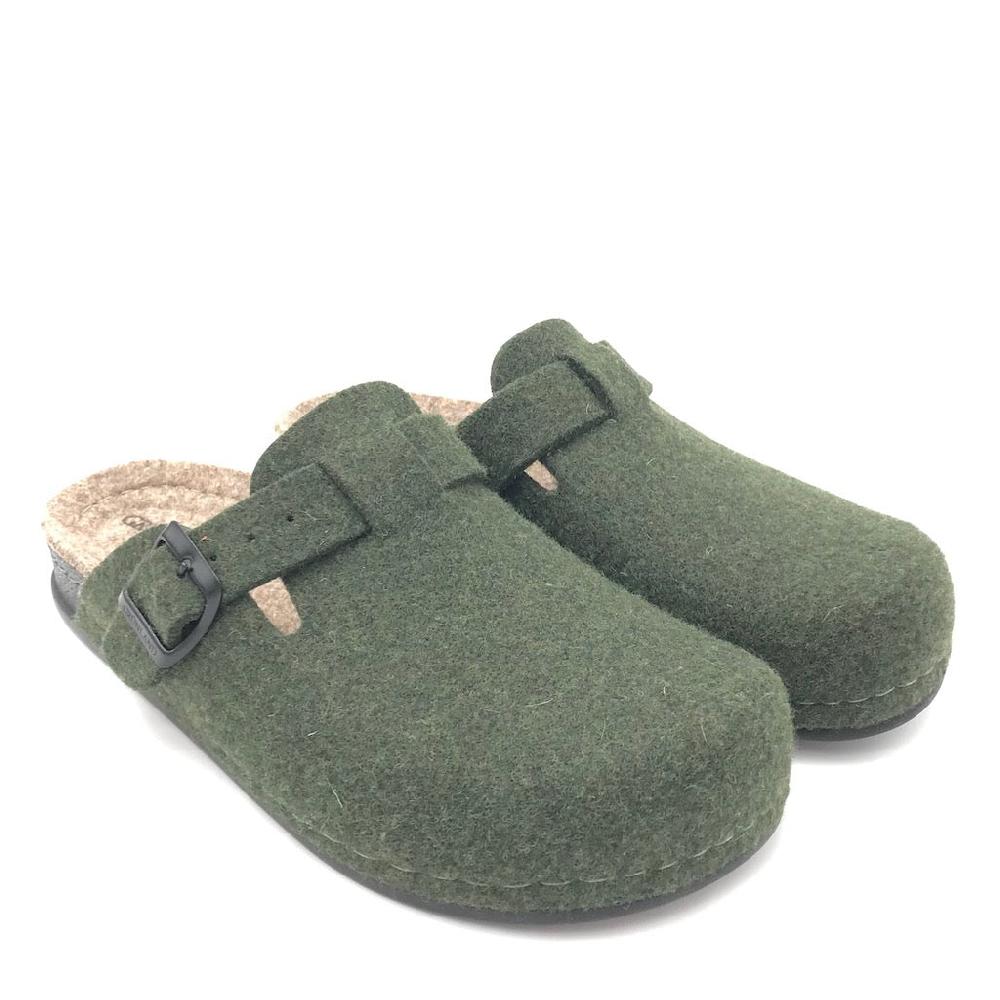 Zulian Calzature Ciabatta Reps foresta-taupe In Vendita