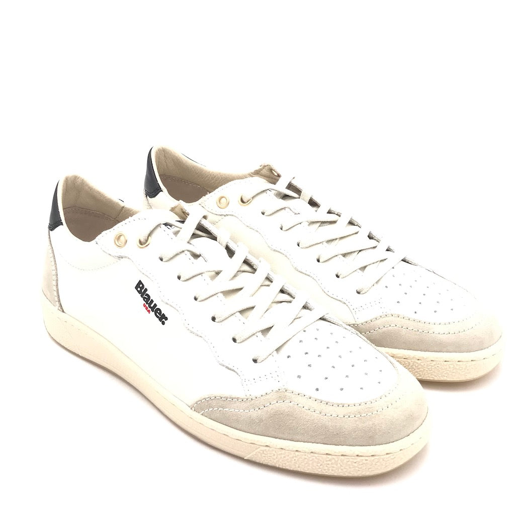 Zulian Calzature Sneakers Murray 01 Les bianco-nero Vendita Calda