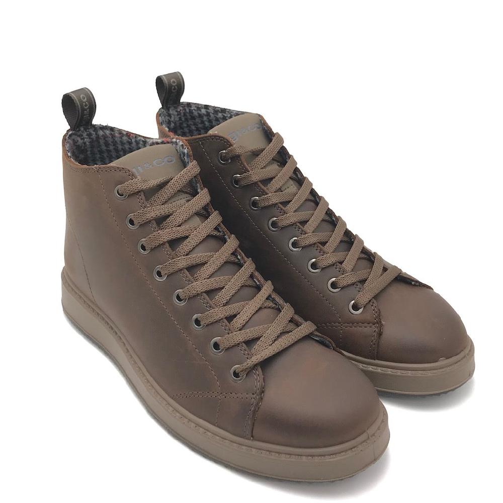 Zulian Calzature Sneakers Santiago caffè In Saldo