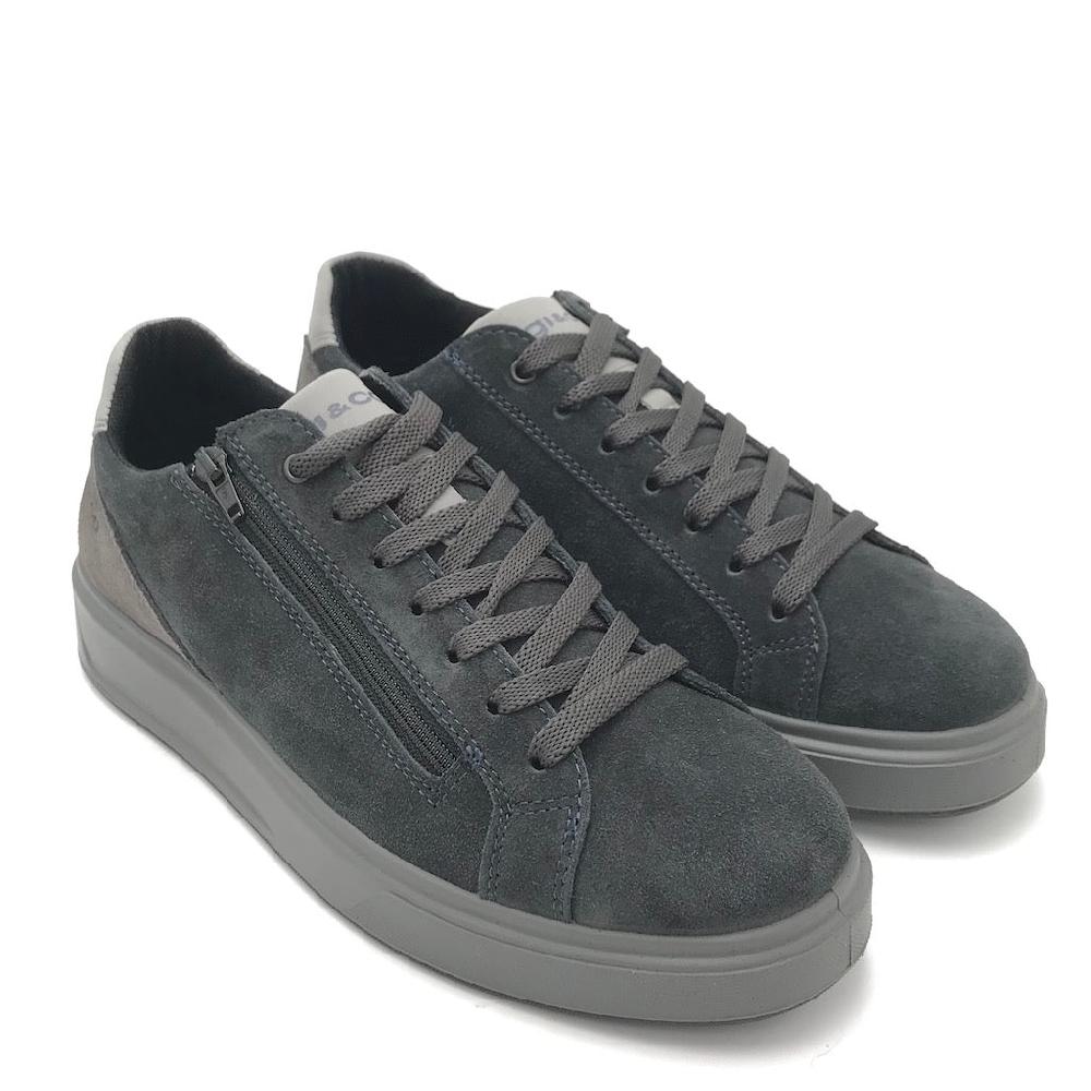 Zulian Calzature Sneakers Sten blu notte Nuova